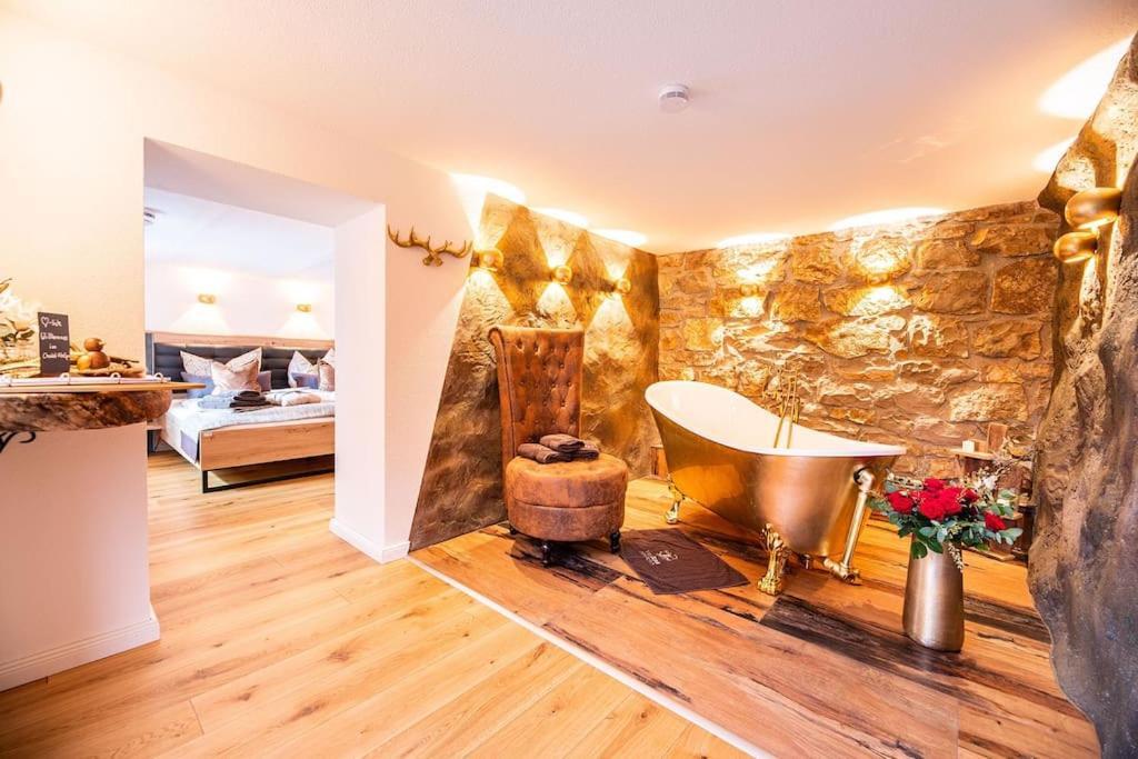 Chalet Vitaspa - Whirlpool & Sauna Privatspa Пегниц Экстерьер фото